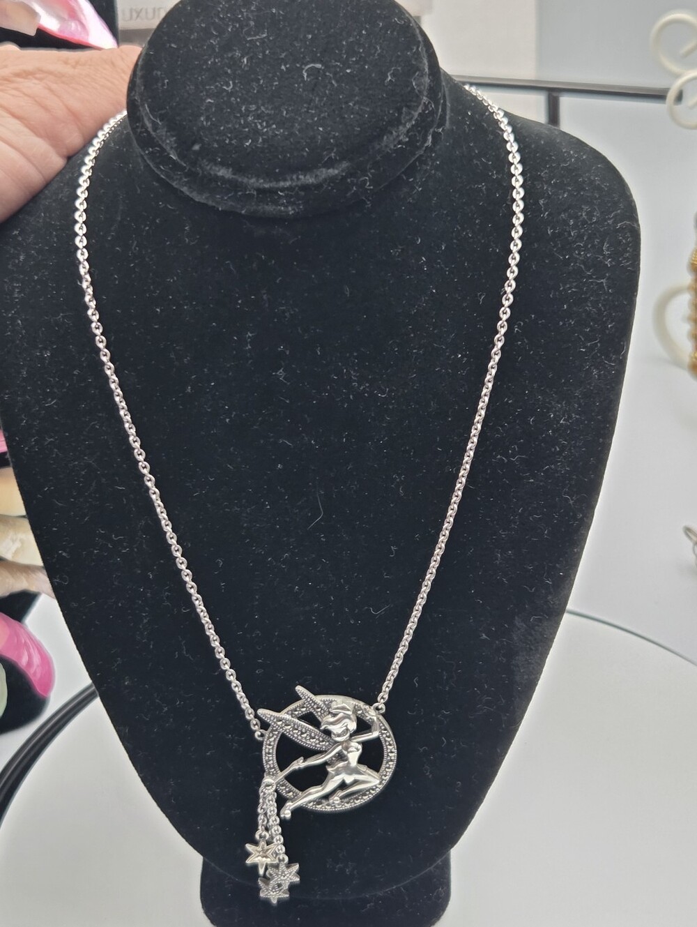 NEW Enchanted Disney Fine Jewelry Sterling Silver Tinker Bell Wings